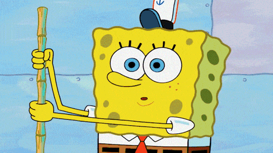 Image credit: Giphy | SpongeBob SquarePants