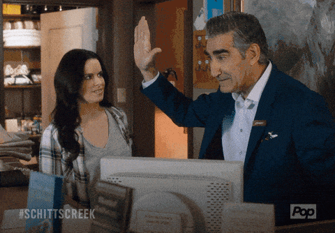 Image credit: Giphy | Schitt's Creek