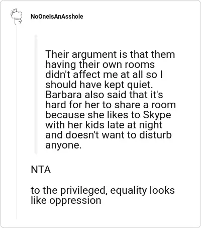 Image credit: NoOneIsAnAsshole | NoOneIsAnAsshole