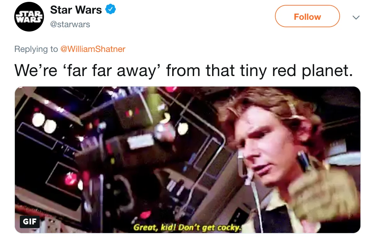 Image credit: Twitter | @starwars