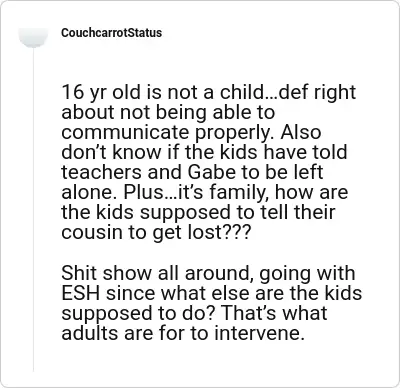 Image credit: CouchcarrotStatus | CouchcarrotStatus