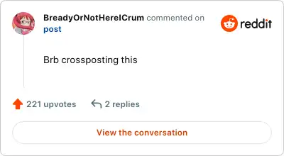 Image credit: BreadyOrNotHereICrum | BreadyOrNotHereICrum