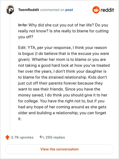 Image credit: TeemReddit | TeemReddit