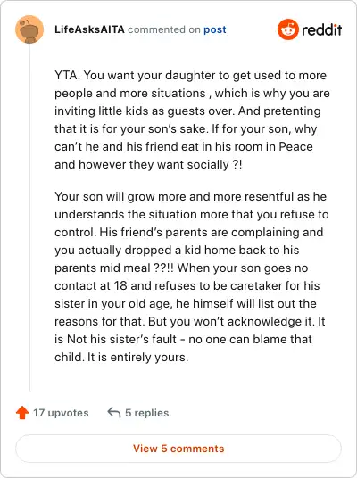 Image credit: LifeAsksAITA | LifeAsksAITA