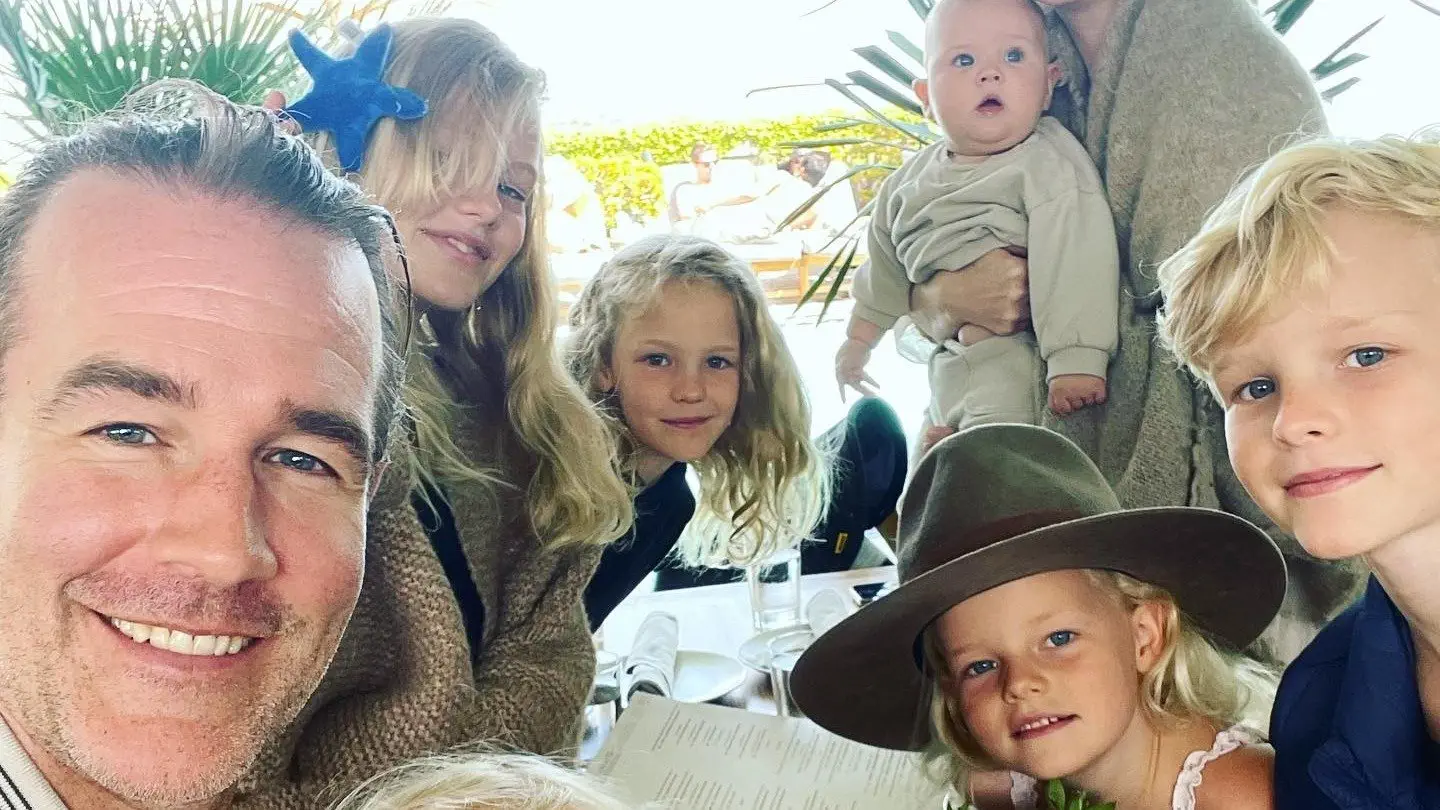 Image credit: instagram | James Van Der Beek