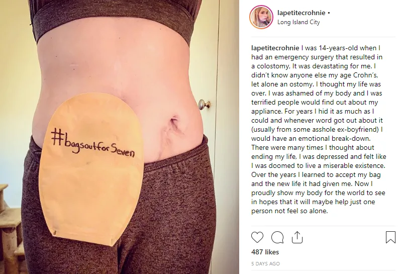 Image credit: Instagram | @lapetitecrohnie