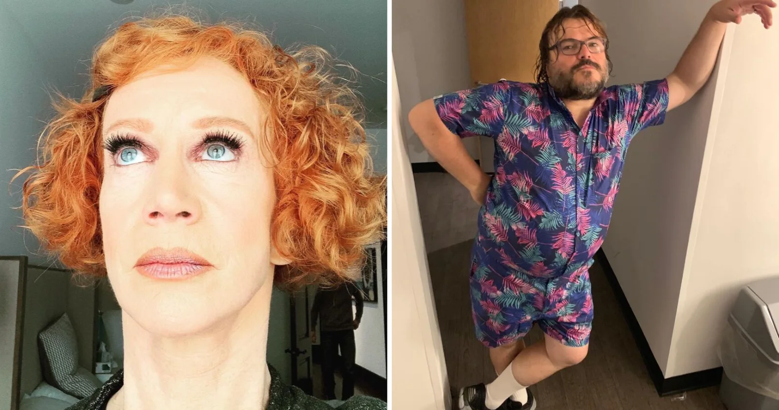 Image credit: Instagram | @kathygriffin, @jackblack