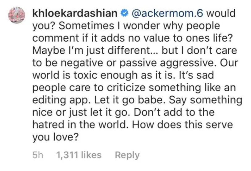 Image credit: Instagram | @khloekardashian
