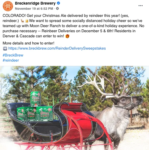 Image credit: Facebook | Breckenridge Brewery