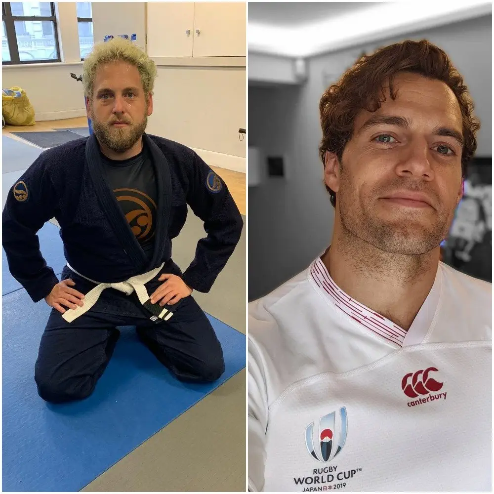 Image credit: Instagram | @jonahhill, @henrycavill