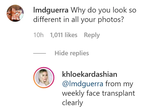 Image credit: Instagram | @khloekardashian
