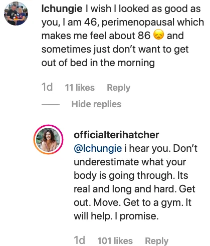 Image credit: Instagram | @officialterihatcher