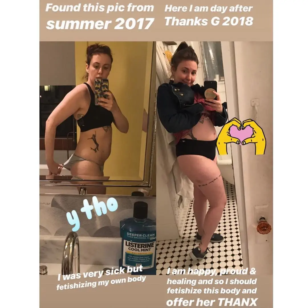 Image credit: Instagram | @lenadunham