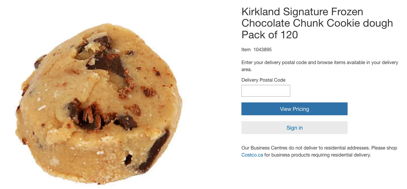 Image credit: Costco.ca