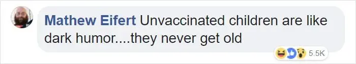 Image credit: Facebook | Vaccine Education Network: Natural Health Anti-Vaxx Community
