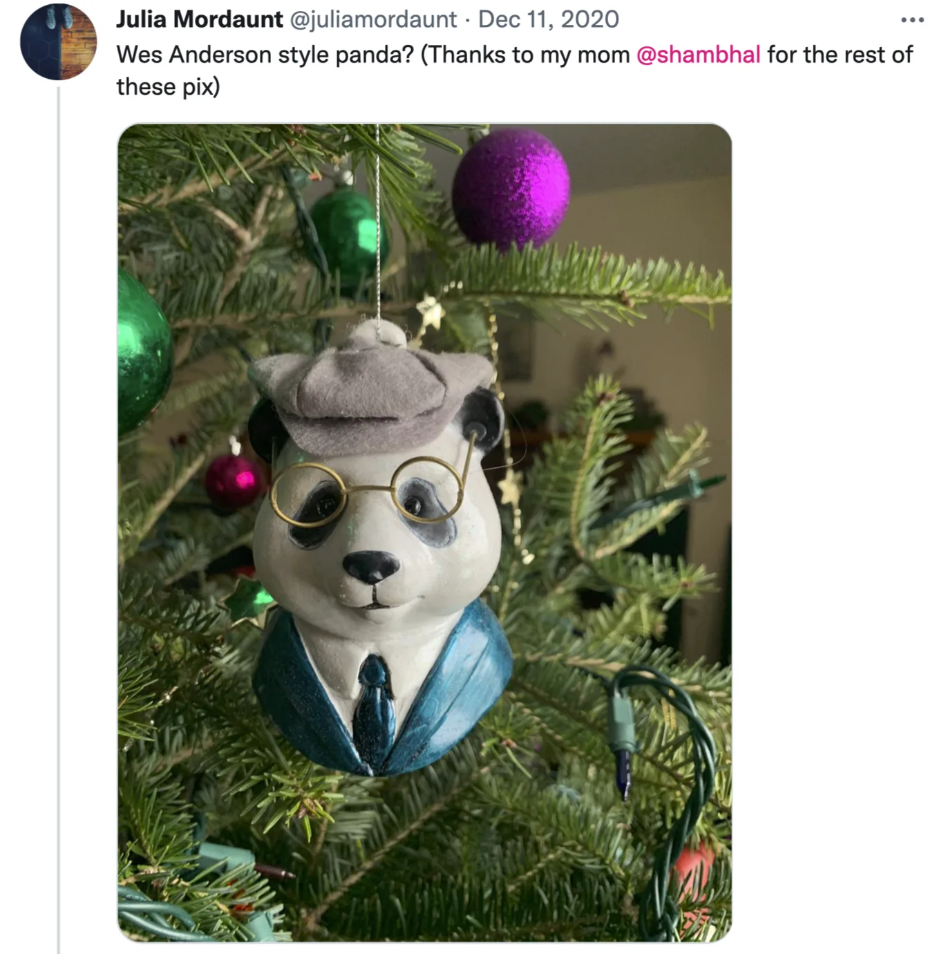 Image credit: Twitter | @juliamordaunt