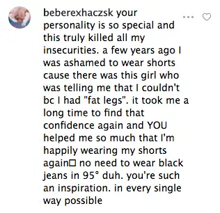 Image credit: Instagram | @beberexha