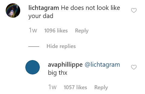 Image credit: Instagram | @avaphillipe
