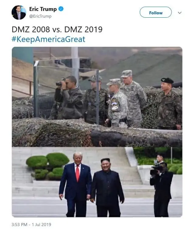 Image credit: Twitter | @EricTrump