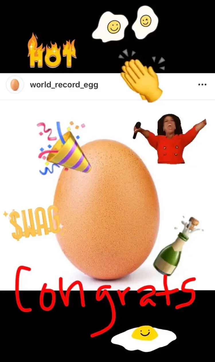 Image credit: Instagram | @world_record_egg