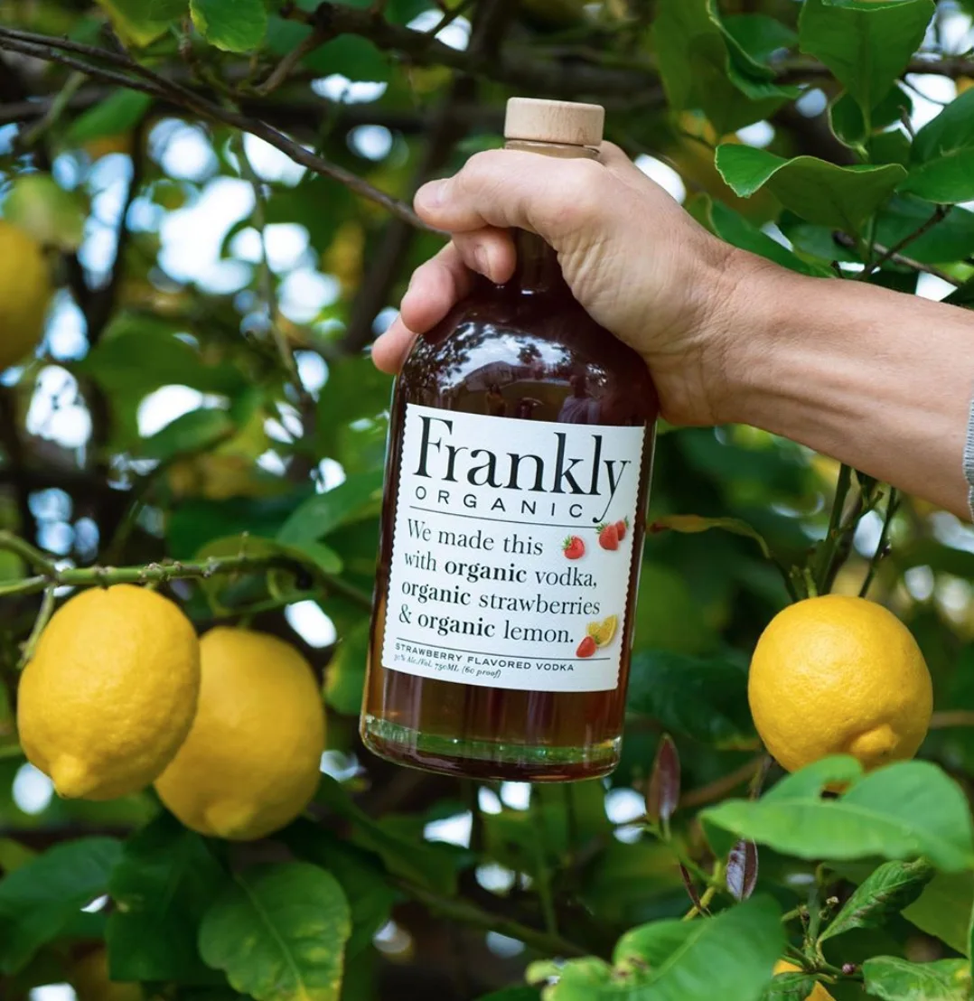 Image credit: Instagram | franklyorganicvodka