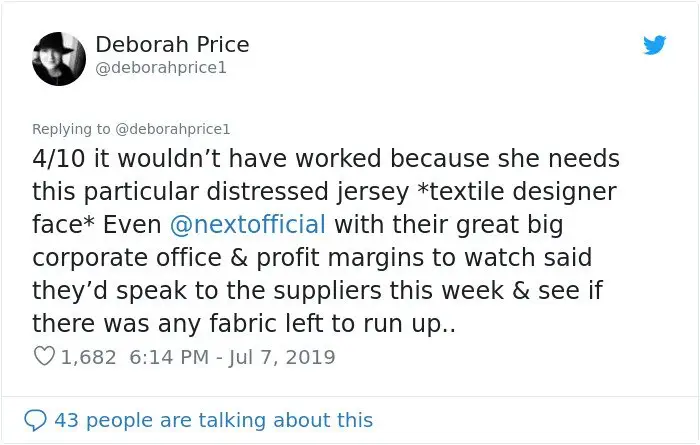 Image credit: Twitter l @deborahprice1