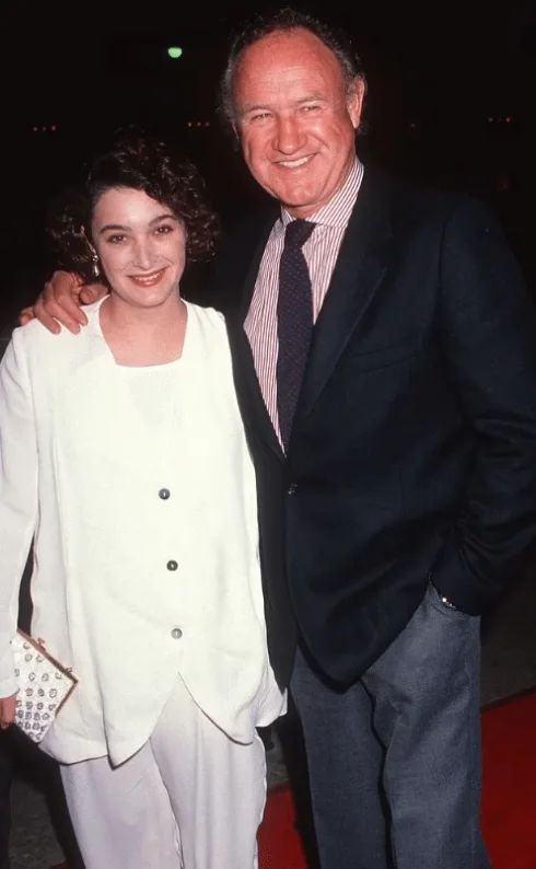 Gene Hackman and daughter