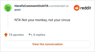 Image credit: HereToCommentOnAITA | HereToCommentOnAITA