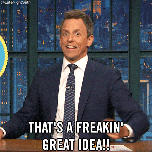 Image credit: Giphy | Late Night with Seth Meyers
