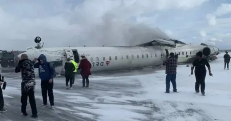 Delta Air Lines plane crash (X | Osinttechnical)